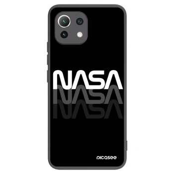 Picasee silikónový čierny obal pre Xiaomi 11 Lite 5G NE - NASA Triple