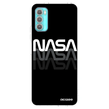 Picasee silikónový prehľadný obal pre Motorola Moto G60 - NASA Triple
