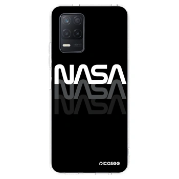 Picasee silikónový prehľadný obal pre Realme 8 5G - NASA Triple
