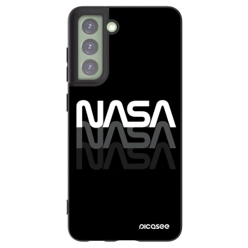 Picasee silikónový čierny obal pre Samsung Galaxy S21 FE 5G - NASA Triple