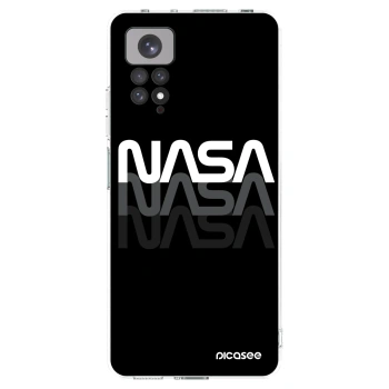 Picasee silikónový prehľadný obal pre Xiaomi Redmi Note 11S 4G - NASA Triple