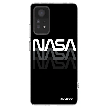 Picasee silikónový prehľadný obal pre Xiaomi Redmi Note 11 Pro - NASA Triple