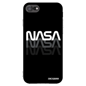 Picasee silikónový prehľadný obal pre Apple iPhone SE 2022 - NASA Triple