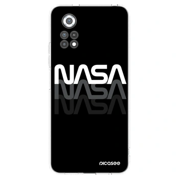Picasee silikónový prehľadný obal pre Xiaomi Poco X4 Pro 5G - NASA Triple