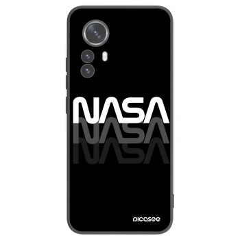 Picasee silikónový čierny obal pre Xiaomi 12 Pro - NASA Triple