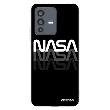 Picasee silikónový prehľadný obal pre Vivo V23 5G - NASA Triple
