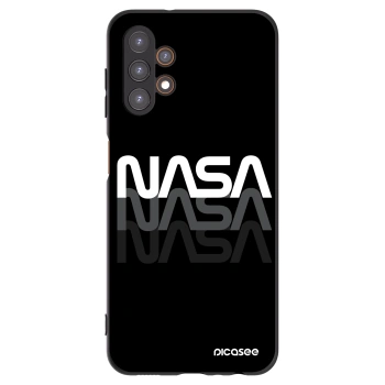 Picasee silikónový čierny obal pre Samsung Galaxy A13 4G A135 - NASA Triple