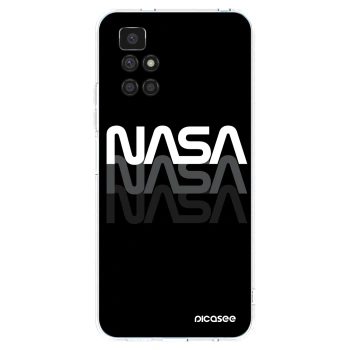Picasee silikónový prehľadný obal pre Xiaomi Redmi 10 (2022) - NASA Triple