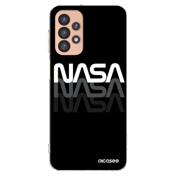 Picasee silikónový prehľadný obal pre Samsung Galaxy A23 A236B 5G - NASA Triple