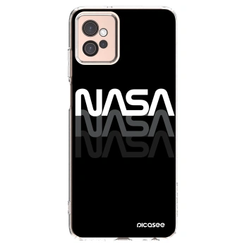 Picasee silikónový prehľadný obal pre Motorola Moto G32 - NASA Triple