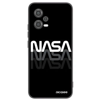 Picasee silikónový čierny obal pre Xiaomi Poco X5 - NASA Triple
