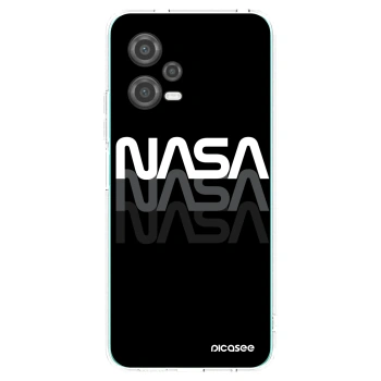 Picasee silikónový prehľadný obal pre Xiaomi Poco X5 - NASA Triple