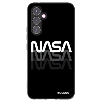 Picasee silikónový čierny obal pre Samsung Galaxy A54 5G A546B - NASA Triple