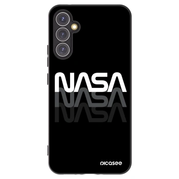 Picasee silikónový čierny obal pre Samsung Galaxy A34 5G A346B - NASA Triple