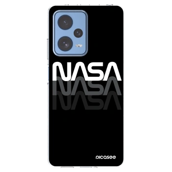 Picasee silikónový prehľadný obal pre Xiaomi Redmi Note 12 Pro 5G - NASA Triple