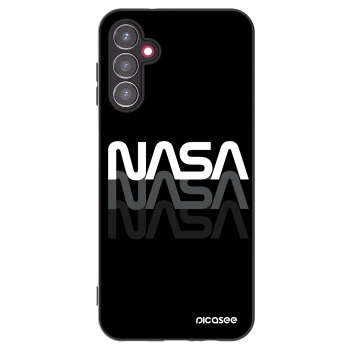 Picasee silikónový čierny obal pre Samsung Galaxy A14 4G A145R - NASA Triple