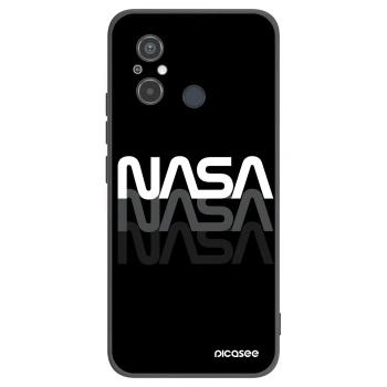 Picasee silikónový čierny obal pre Xiaomi Redmi 12C - NASA Triple