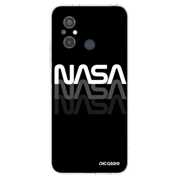 Picasee silikónový prehľadný obal pre Xiaomi Redmi 12C - NASA Triple