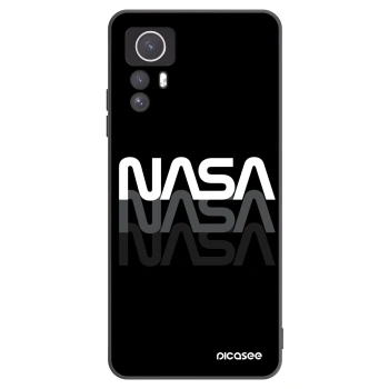 Picasee silikónový čierny obal pre Xiaomi Redmi Note 12S - NASA Triple