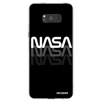 Picasee silikónový prehľadný obal pre Samsung Galaxy S8 G950F - NASA Triple