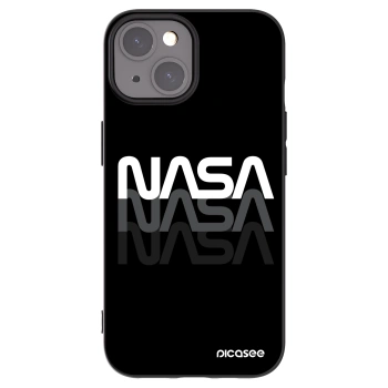 Picasee silikónový čierny obal pre Apple iPhone 15 - NASA Triple