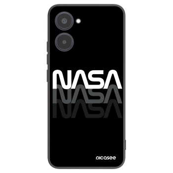 Picasee silikónový čierny obal pre Realme 10 4G - NASA Triple