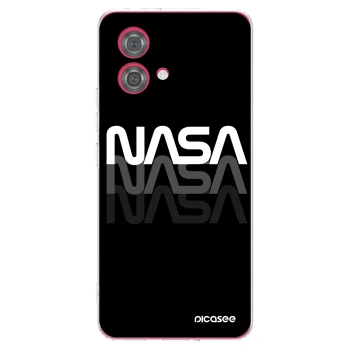 Picasee silikónový prehľadný obal pre Motorola Moto G84 5G - NASA Triple