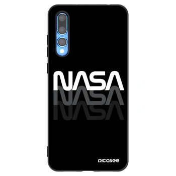 Picasee silikónový čierny obal pre Huawei P20 Pro - NASA Triple