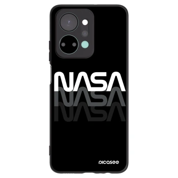 Picasee silikónový čierny obal pre Honor X7a - NASA Triple