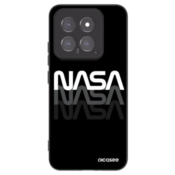 Picasee silikónový čierny obal pre Xiaomi 14 - NASA Triple