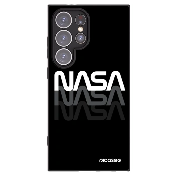 Picasee silikónový čierny obal pre Samsung Galaxy S24 Ultra S928B 5G - NASA Triple