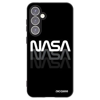 Picasee silikónový čierny obal pre Samsung Galaxy S23 FE S711B - NASA Triple