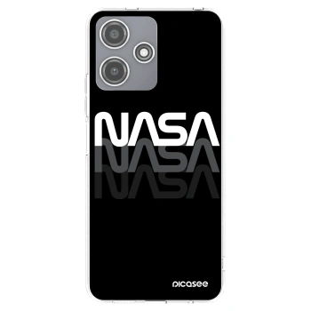 Picasee silikónový prehľadný obal pre Xiaomi Redmi 12 5G - NASA Triple
