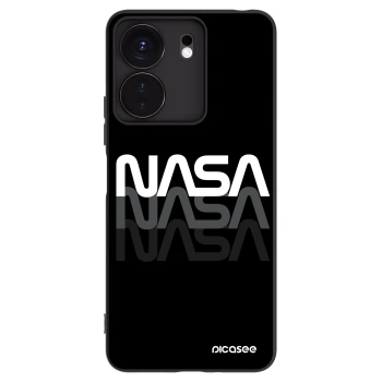 Picasee silikónový čierny obal pre Xiaomi Redmi 13C 4G - NASA Triple