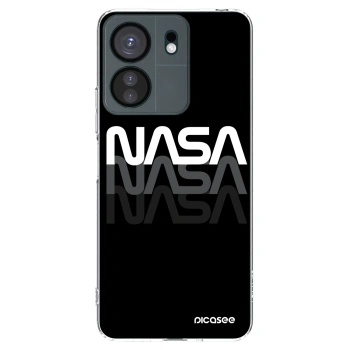 Picasee silikónový prehľadný obal pre Xiaomi Redmi 13C 4G - NASA Triple