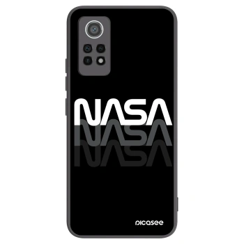 Picasee silikónový čierny obal pre Xiaomi Redmi Note 12 Pro 4G - NASA Triple