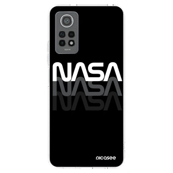 Picasee silikónový prehľadný obal pre Xiaomi Redmi Note 12 Pro 4G - NASA Triple