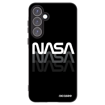 Picasee silikónový čierny obal pre Samsung Galaxy A55 5G A556B - NASA Triple