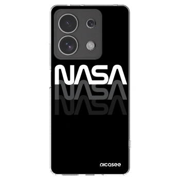 Picasee silikónový prehľadný obal pre Xiaomi Redmi Note 13 4G - NASA Triple