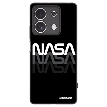 Picasee silikónový čierny obal pre Xiaomi Redmi Note 13 4G - NASA Triple