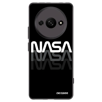 Picasee silikónový čierny obal pre Xiaomi Redmi A3 - NASA Triple
