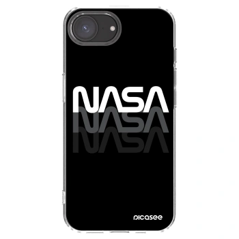 Picasee silikónový prehľadný obal pre Apple iPhone 16e - NASA Triple