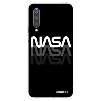 Picasee silikónový prehľadný obal pre Xiaomi Mi 9 - NASA Triple