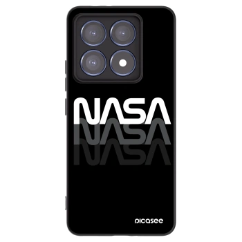 Picasee silikónový čierny obal pre Xiaomi 14T Pro - NASA Triple