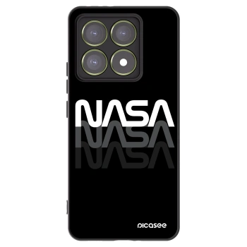Picasee silikónový čierny obal pre Xiaomi 14T - NASA Triple