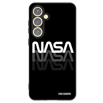 Picasee silikónový čierny obal pre Samsung Galaxy S24 FE S721B - NASA Triple