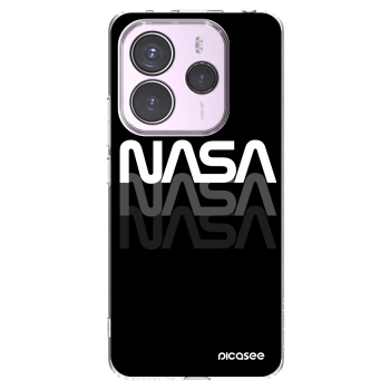 Picasee silikónový prehľadný obal pre Xiaomi Redmi Note 14 5G - NASA Triple