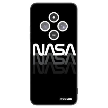 Picasee silikónový čierny obal pre Xiaomi Redmi 14C - NASA Triple