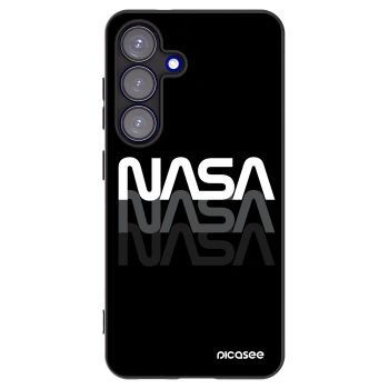 Picasee silikónový čierny obal pre Samsung Galaxy S25 5G - NASA Triple