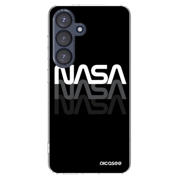 Picasee silikónový prehľadný obal pre Samsung Galaxy S25 5G - NASA Triple